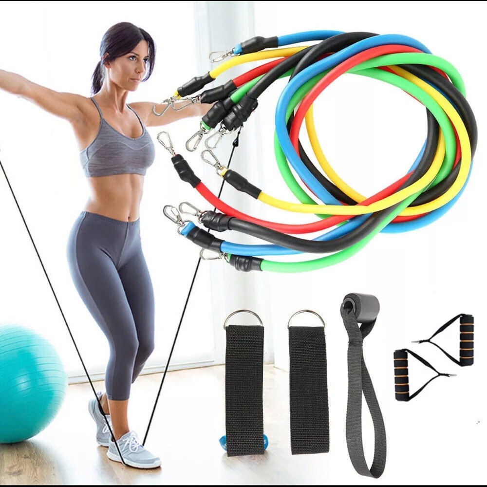 Resistance Bands 11 pcs set NEW